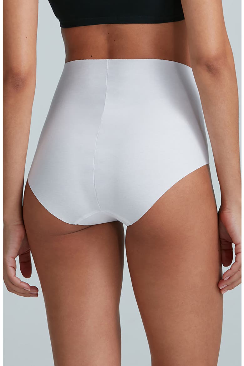 High Waist Bikini, Alternate, color, WHITE