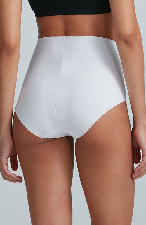 Commando High Waist Bikini In White