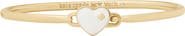 Kate Spade New York heart and spade enamel charm bracelet