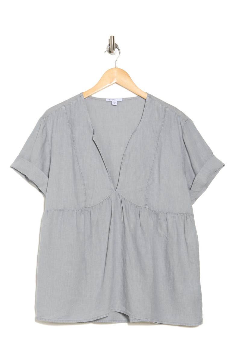 James Perse Dolman Sleeve Linen Top, Main, color,