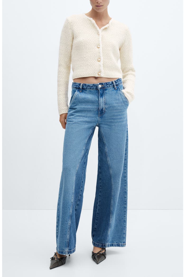 Bouclé Cardigan, Alternate, color, OFF WHITE