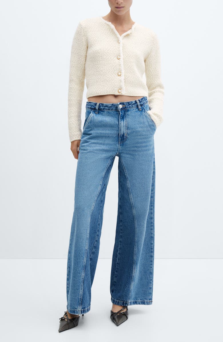 MANGO Bouclé Cardigan, Alternate, color, 