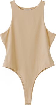 Grey Lab Solid Crewneck Bodysuit