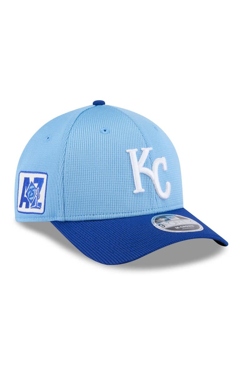 New Era Men's New Era  Light Blue/Royal Kansas City Royals 2025 Spring Training 9FORTY Adjustable Hat, Main, color, 