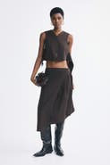 H&M Cropped Belt-detail Vest