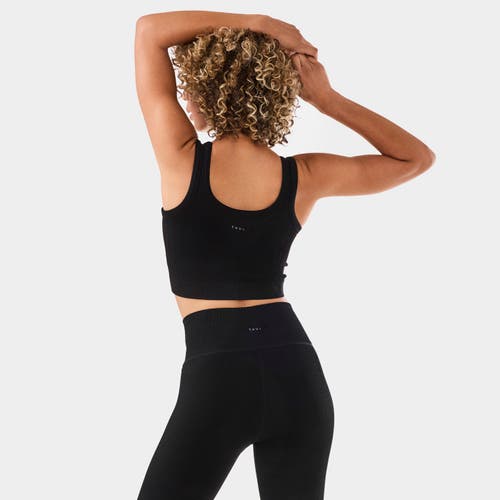 Tavi Seamless Vibe Rib Bra In Blue