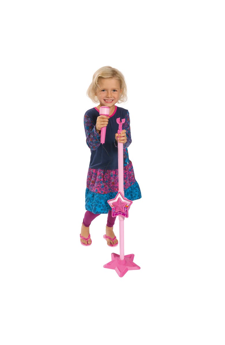 Simba Toys Simba My Music World Girls Microphone Stand, Alternate, color,
