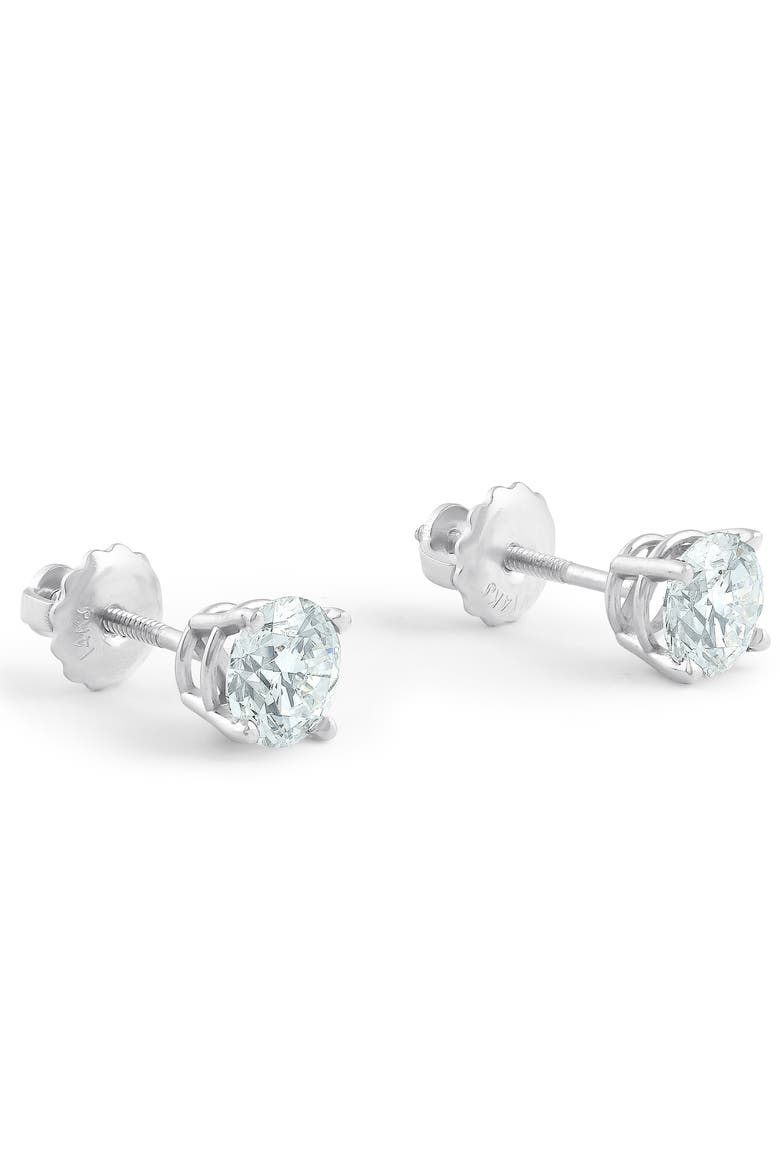 Platinum 1 1/2ct Lab Grown Diamond Studs, Alternate, color, 950 Platinum