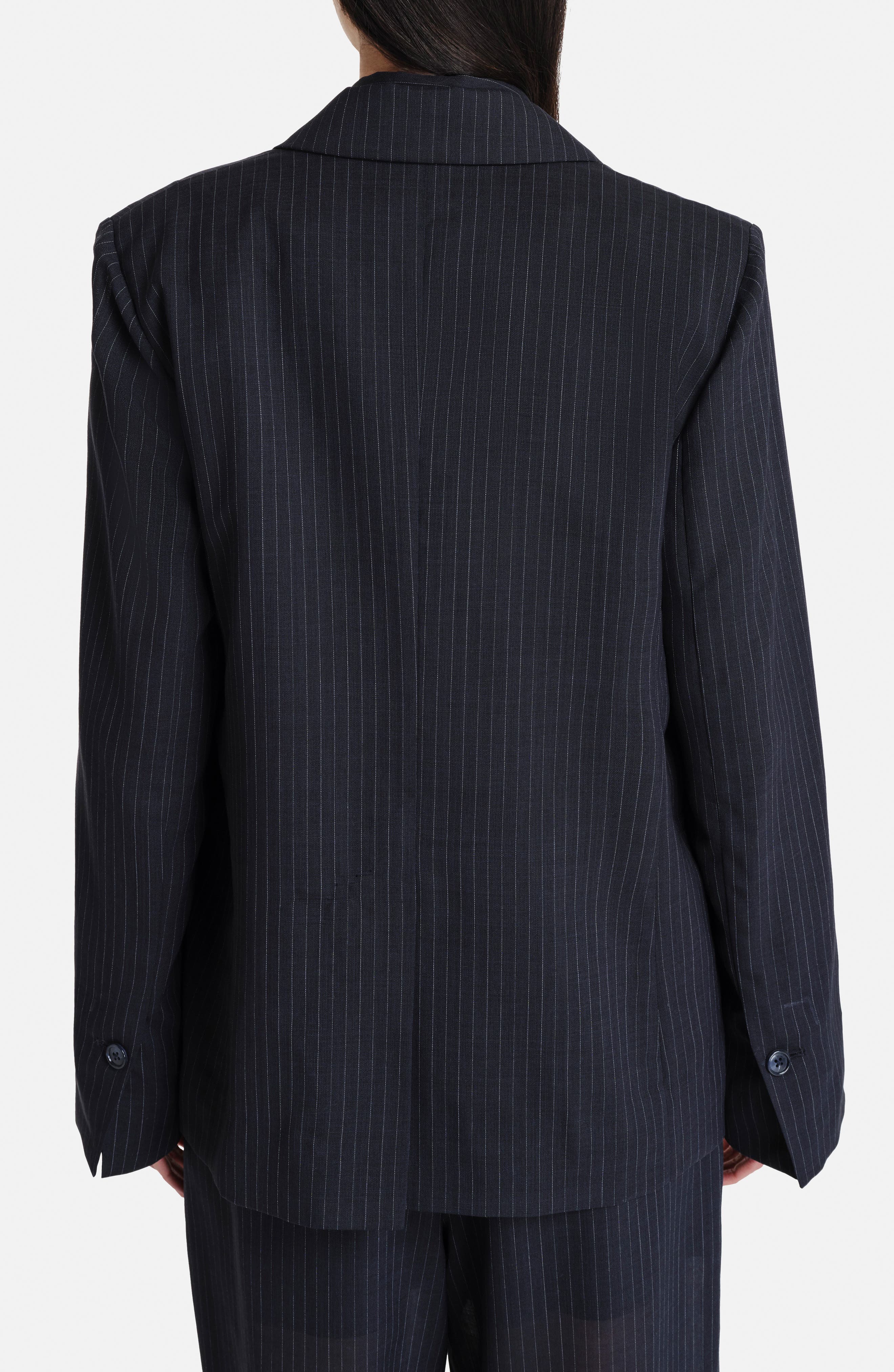 Husband Pinstripe Blazer - image 2