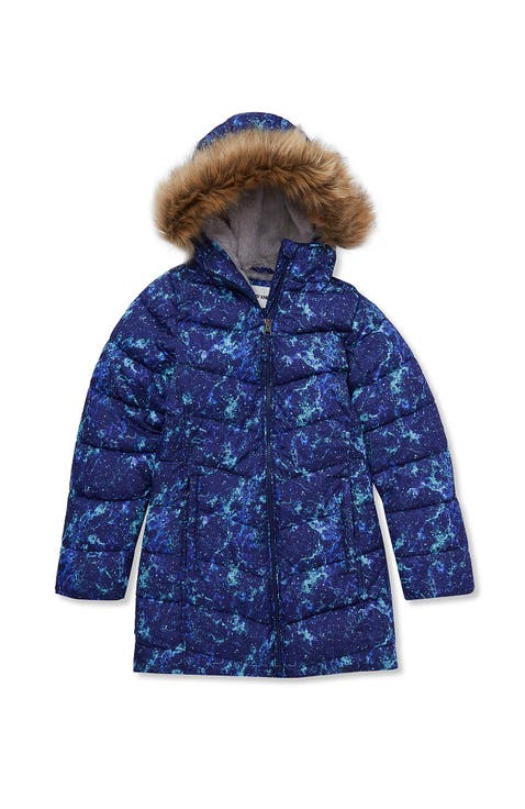 Girls Fleece Lined Coat