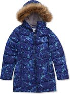 Lands' End Girls Fleece Lined Coat