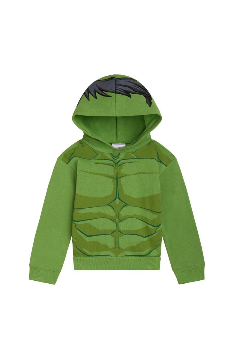 Marvel Cosplay Hoodie & Pants Set, Alternate, color, The Hulk Green Green