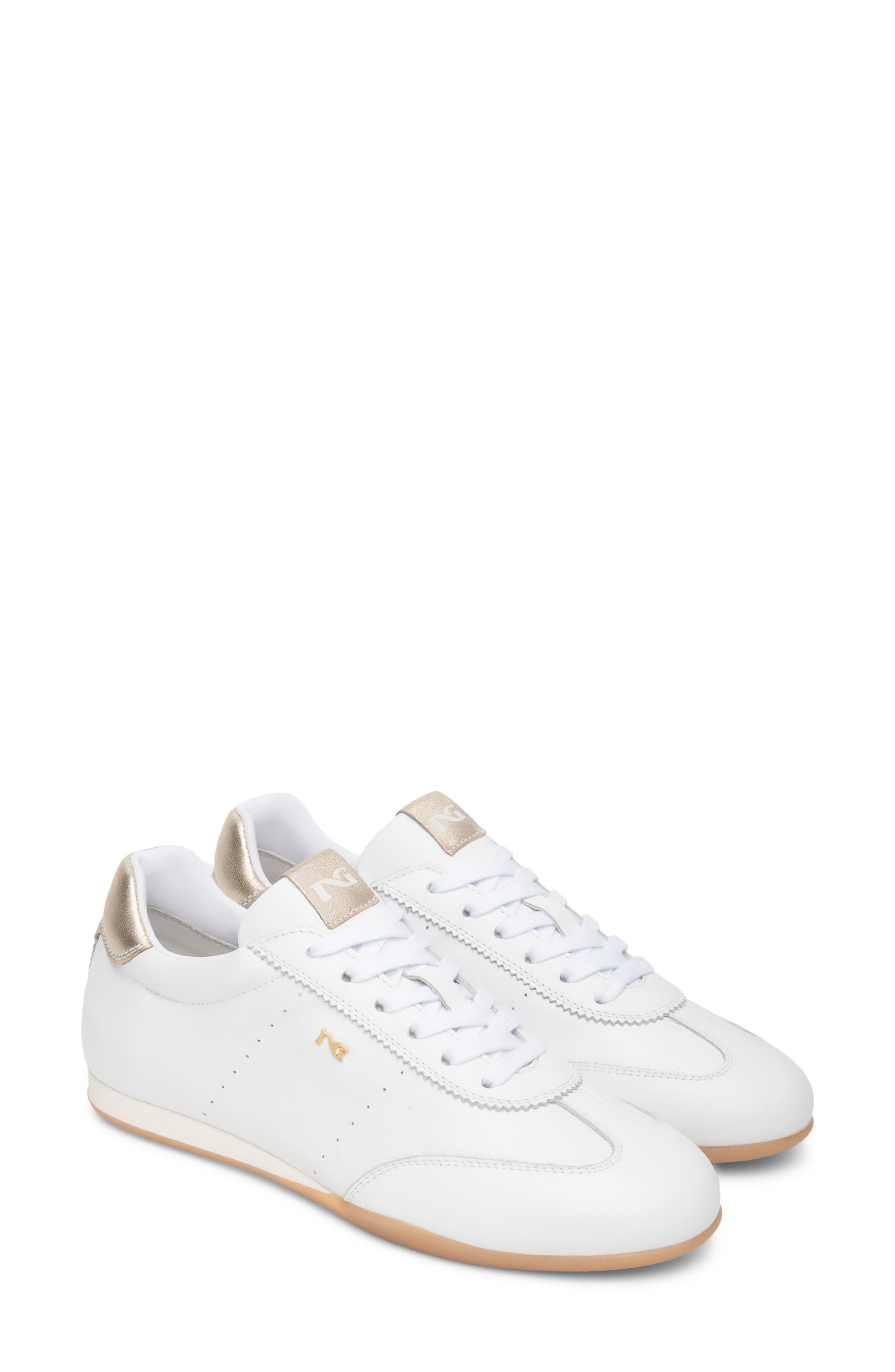 NeroGiardini Low Top Sneaker, Main, color, White