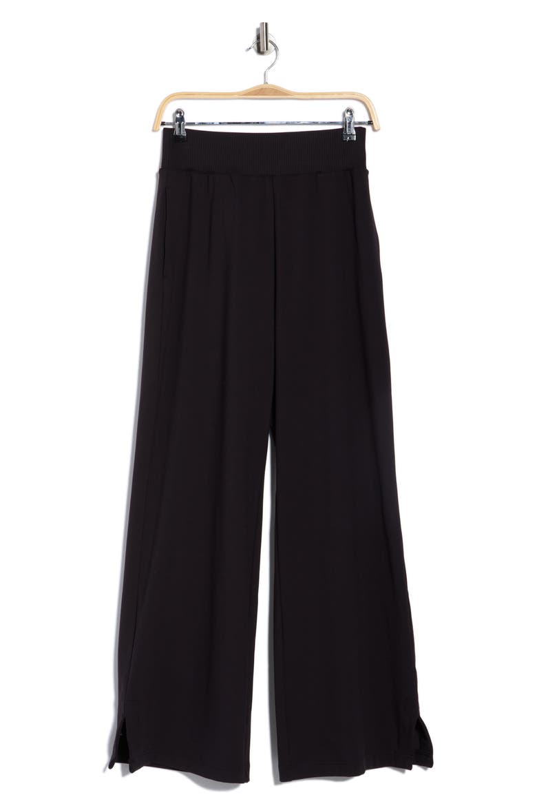 Wide Leg Pants, Alternate, color, BLACK