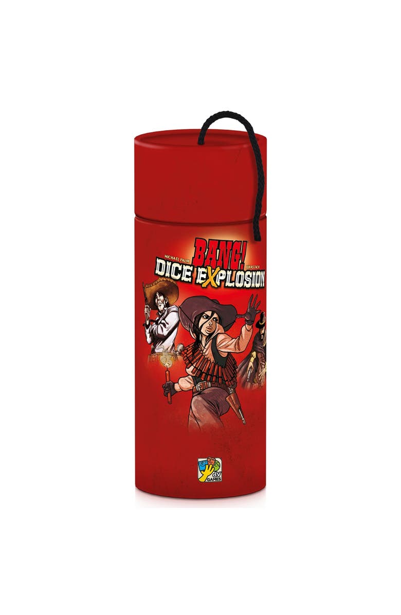 DV Games Bang! Dice Explosion Western Themed Dice Rolling Game, Main, color, Multicolored