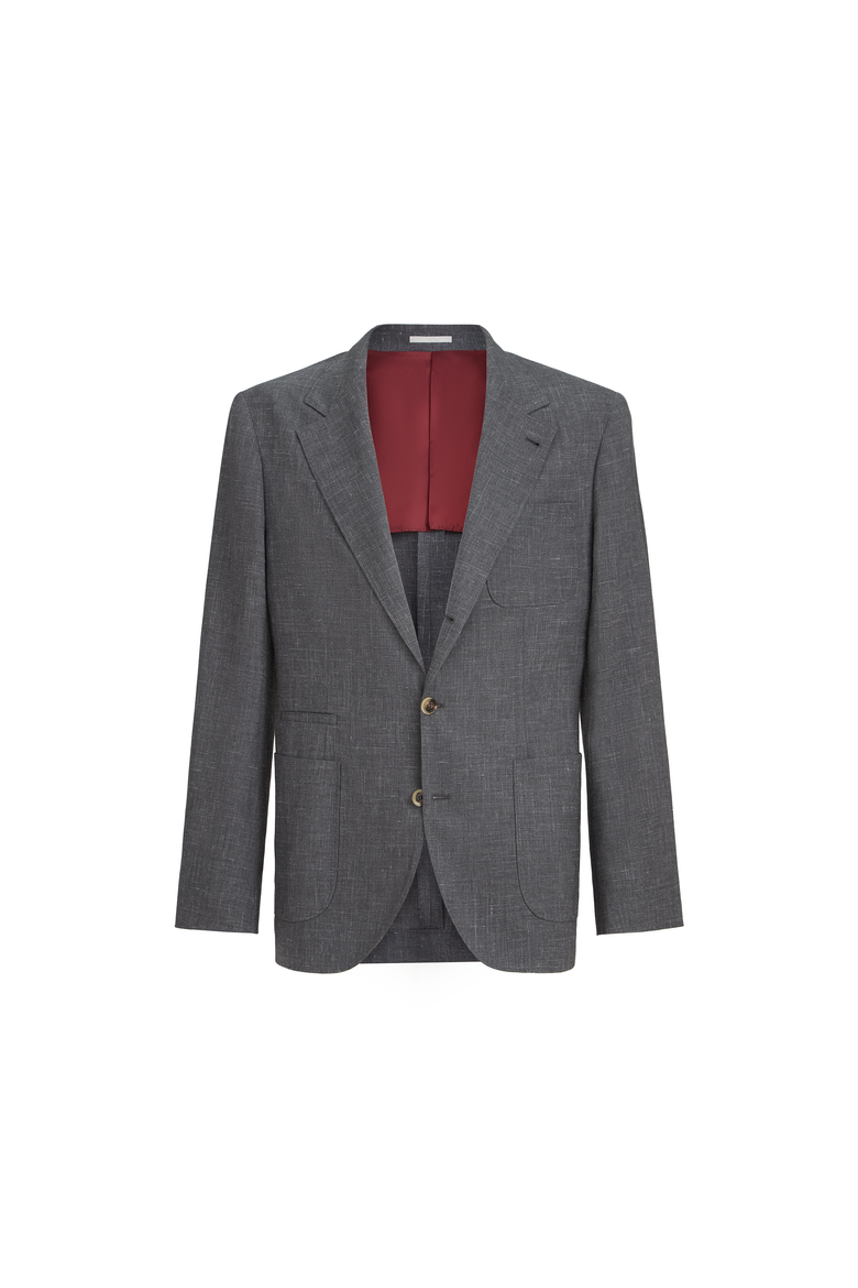 Deconstructed blazer, Alternate, color, Dark Grey