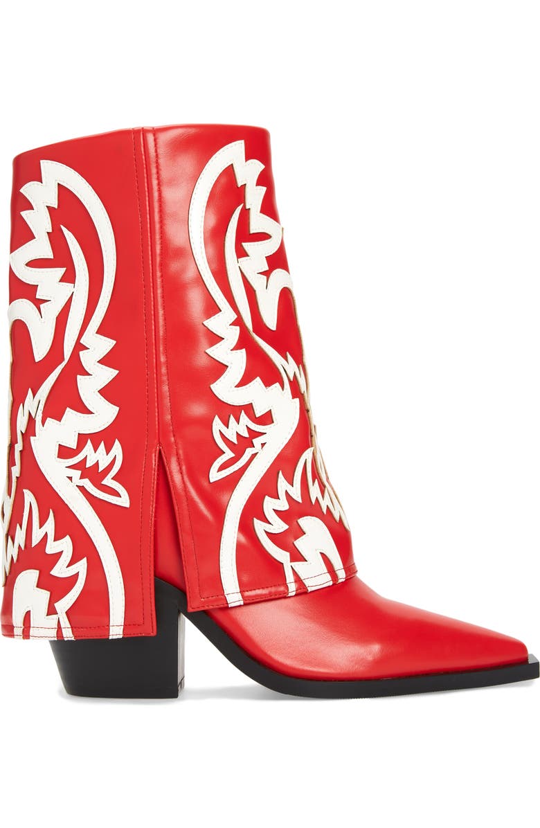 AZALEA WANG Esperanza Faux Leather Boot, Alternate, color,