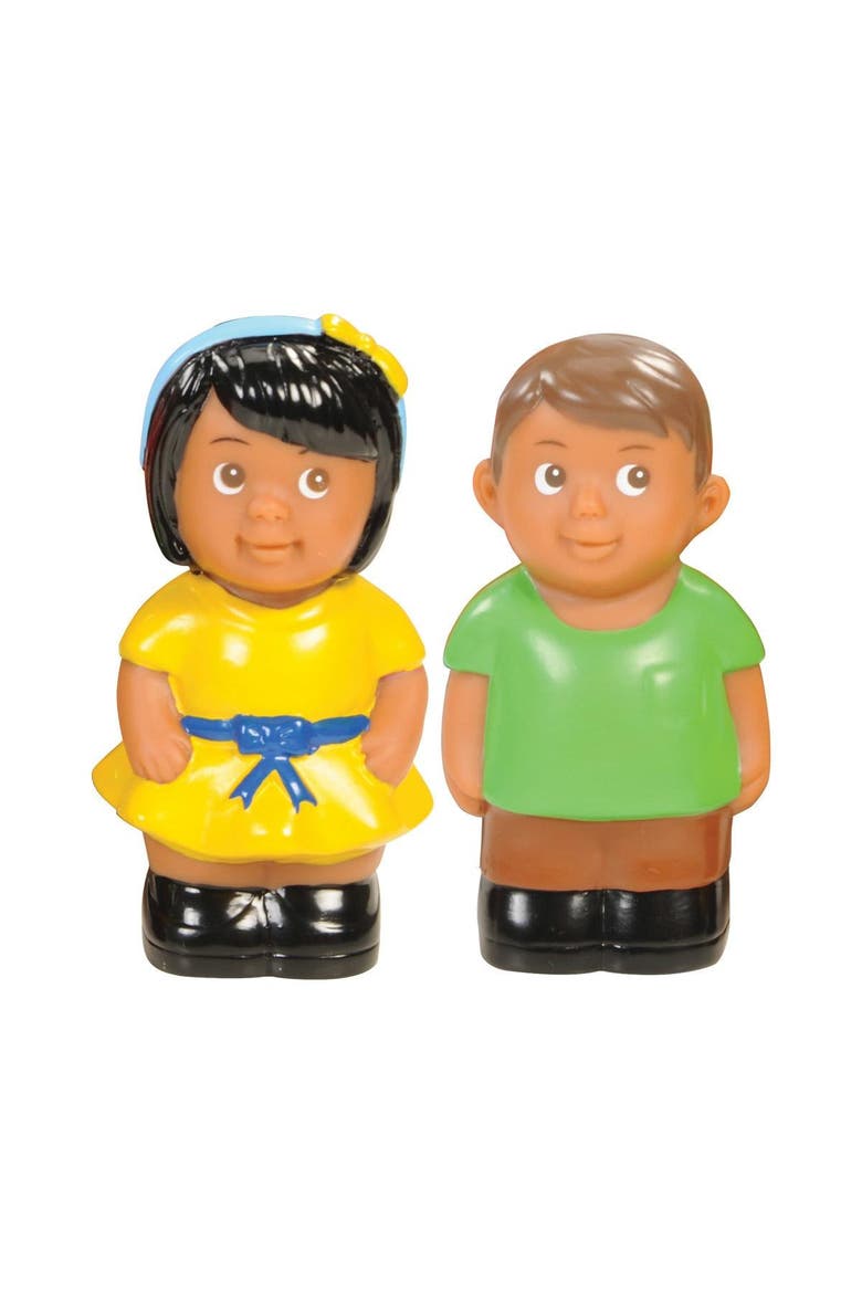 Hispanic Family - 4 Pieces, Alternate, color, Multicolored
