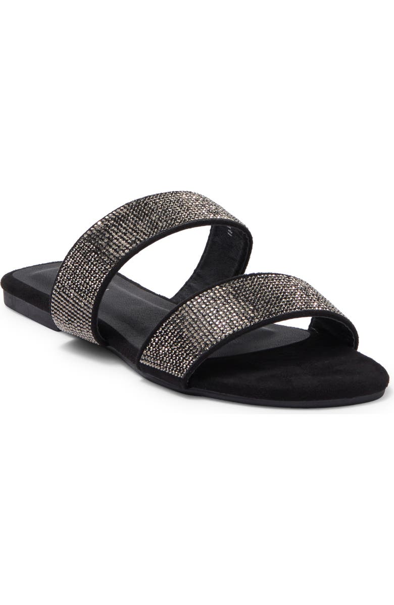 TOP GUY SHOES Embellished Slip-On Sandal, Main, color,