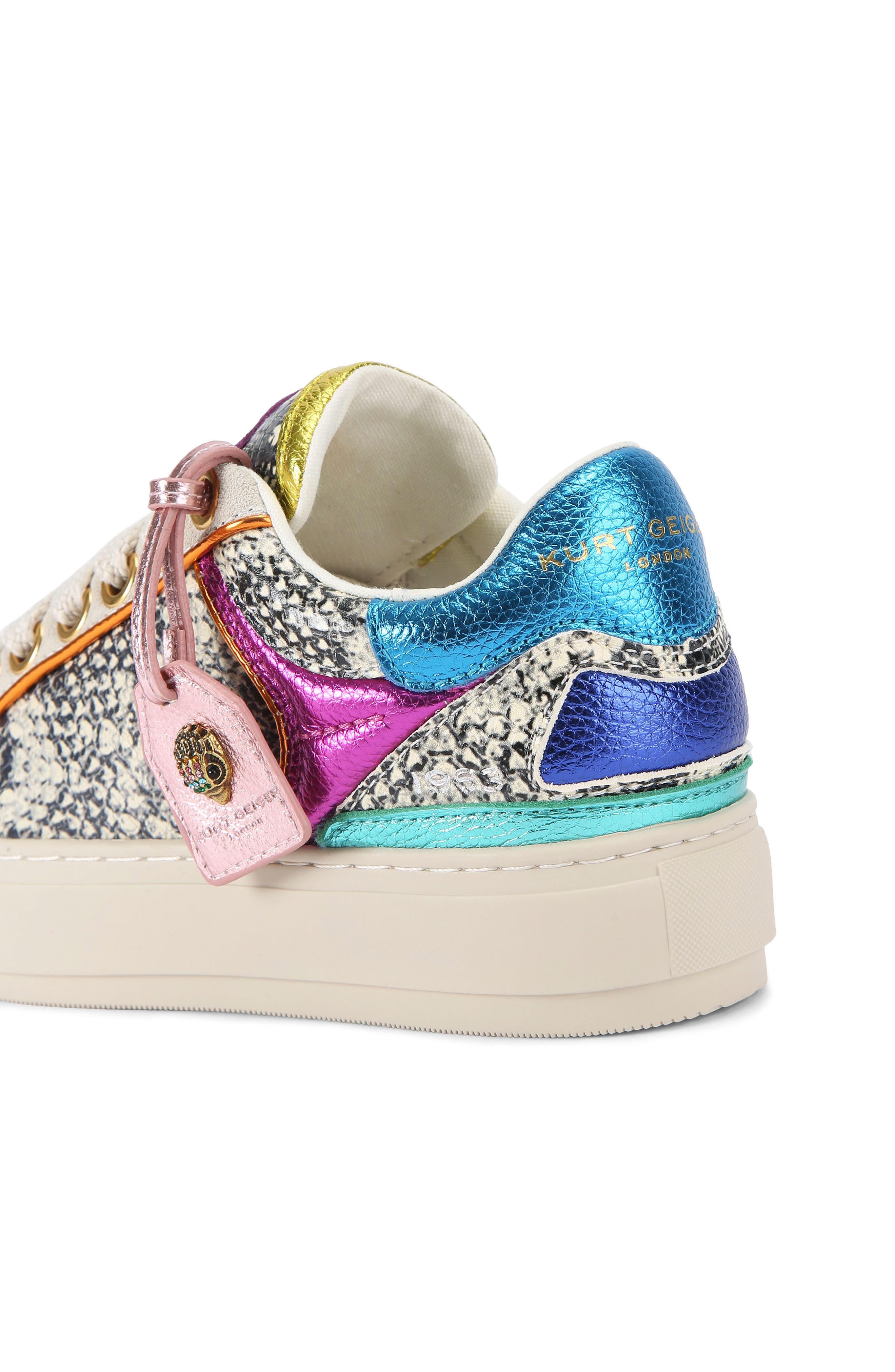 Southbank Tag Platform Sneaker, Alternate, color, IVORY MULTI
