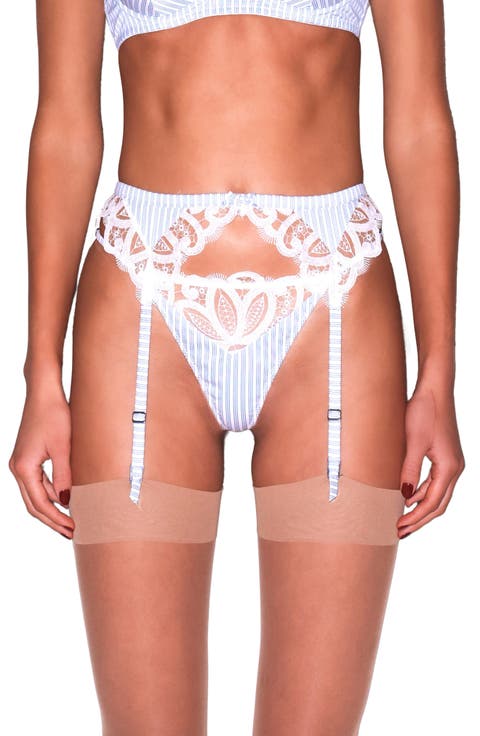 East Hampton Poplin Garter Belt