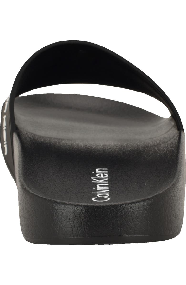 Calvin Klein Anyka Slide Sandal, Alternate, color, Black
