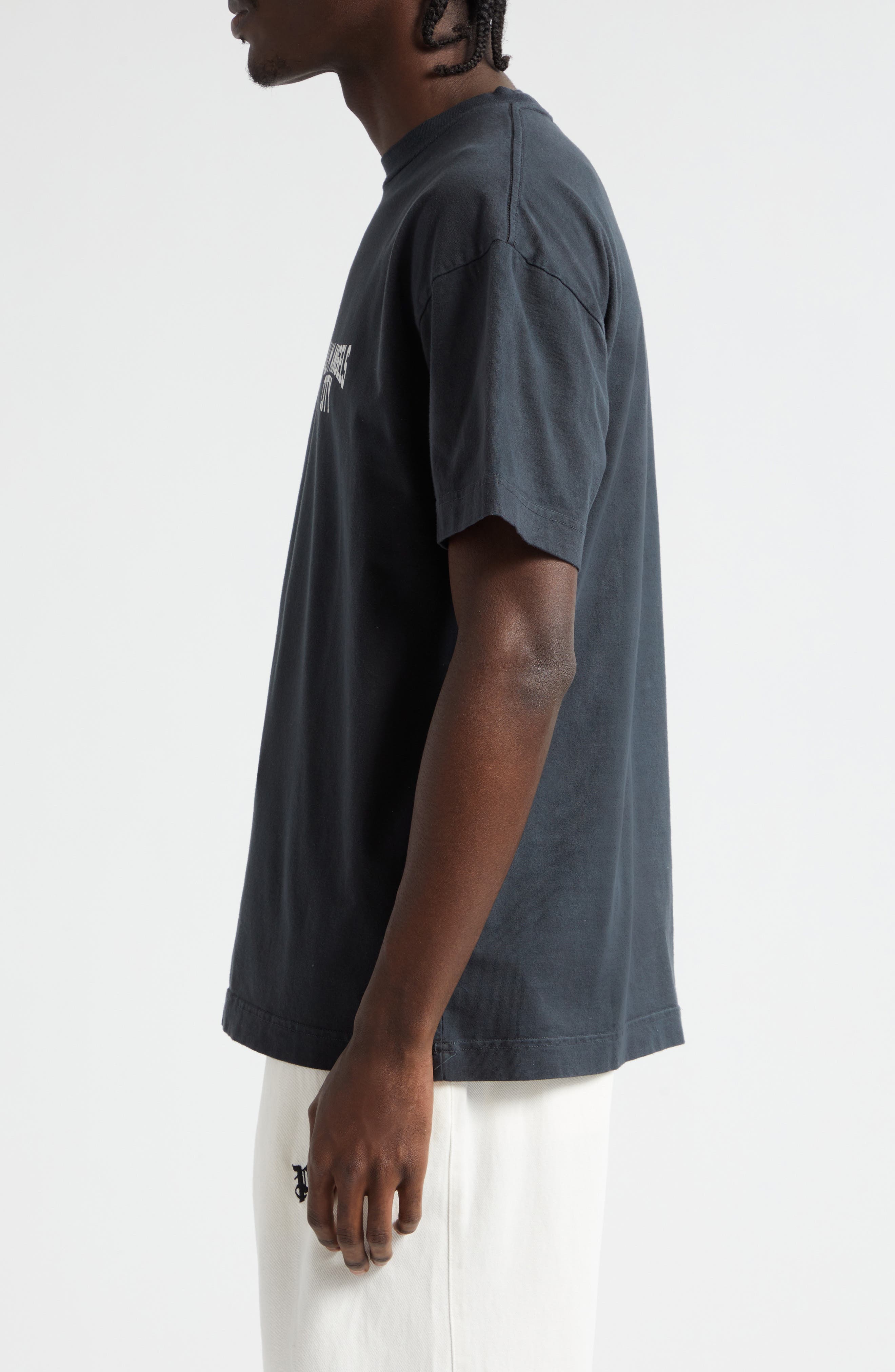 Palm Angels Cotton Logo Graphic T-Shirt (Men) | Nordstrom