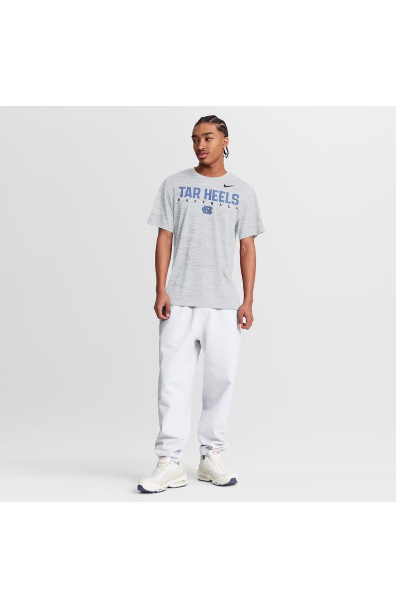 Nike Men's Nike White North Carolina Tar Heels Dugout Velocity Dri-FIT T-Shirt, Alternate, color, White