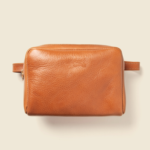 Casupo Leather Fanny Pack In Brown