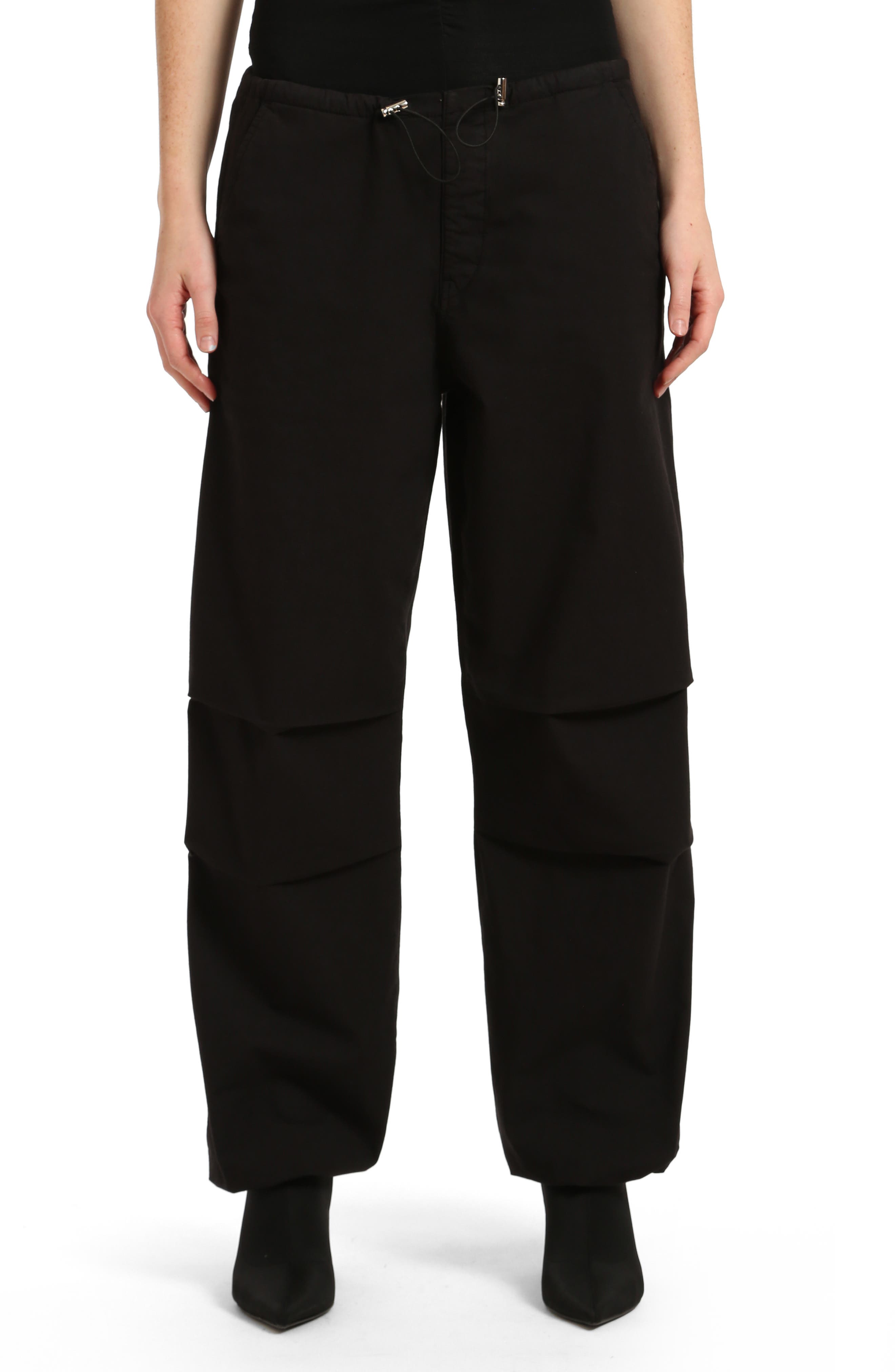Mavi Jeans Hill Toggle Waist Wide Leg Cargo Pants