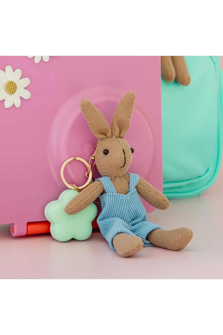 Bunny Bag Charm and Lip Balm, Alternate, color, Boy