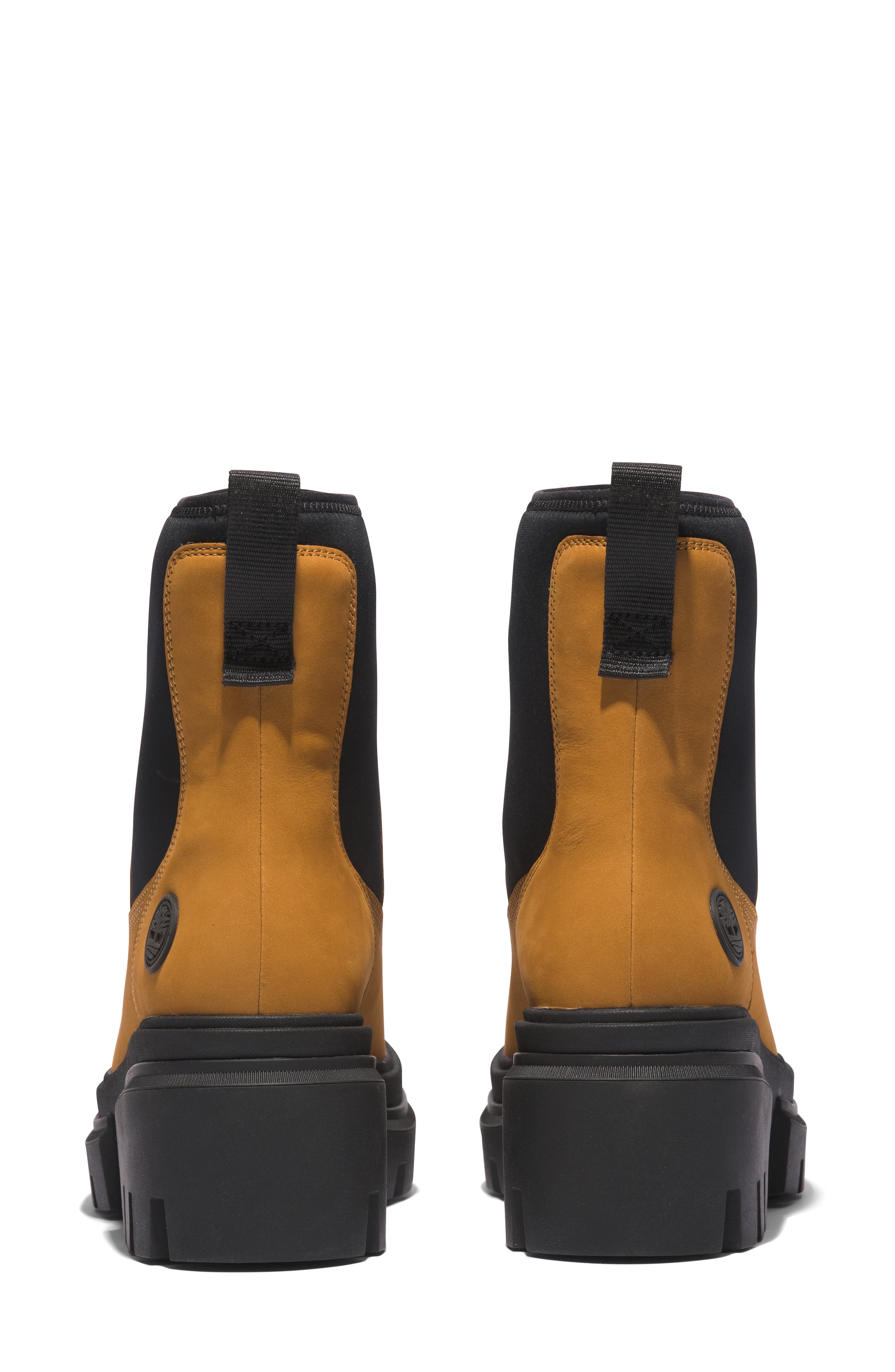 Timberland Everleigh Platform Chelsea Boot, Alternate, color, Wheat Nubuck