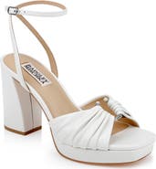 Badgley Mischka Collection Veda Ankle Strap Platform Sandal