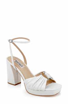 Badgley Mischka Collection Veda Ankle Strap Platform Sandal