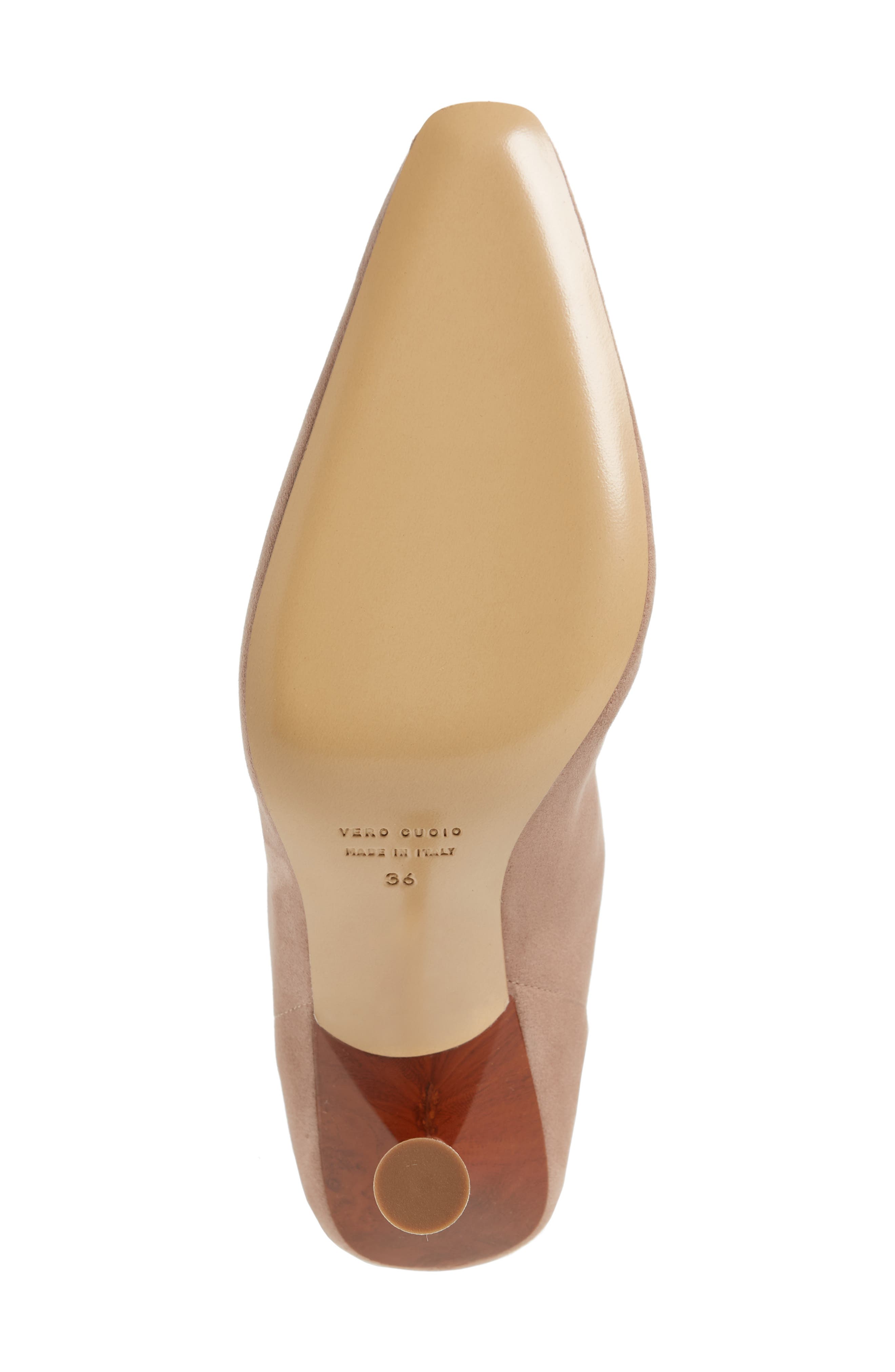 GIA BORGHINI Rosie Stretch Velvet Pointed Toe Tall Boot, Alternate, color, 