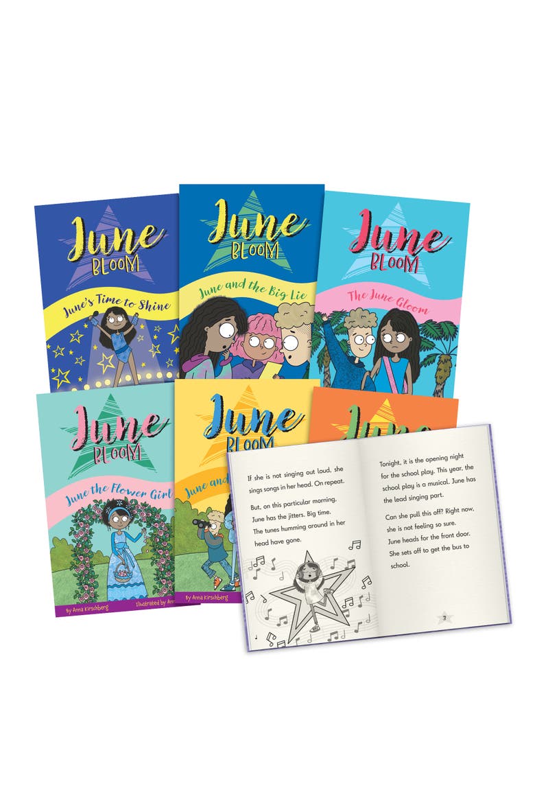 June Bloom Phase 5 Books, 6 Stories, Main, color, Multicolored