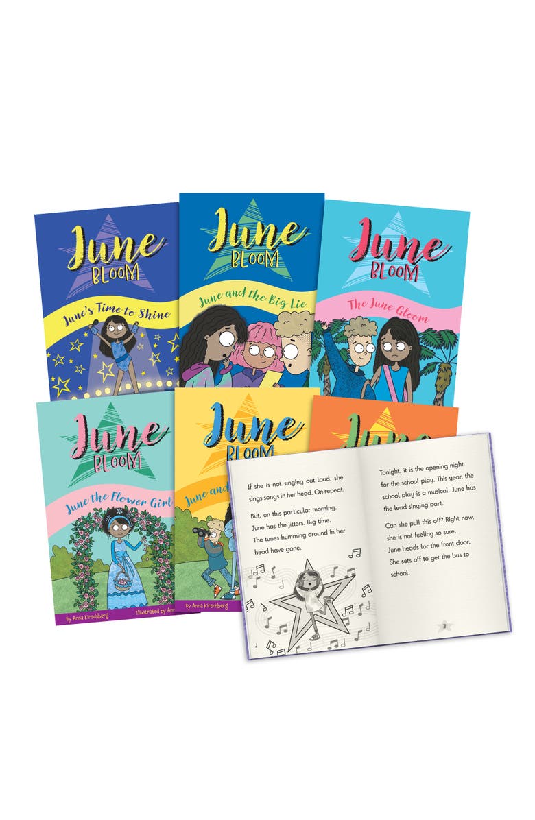 Junior Learning June Bloom Phase 5 Books, 6 Stories, Main, color, Multicolored