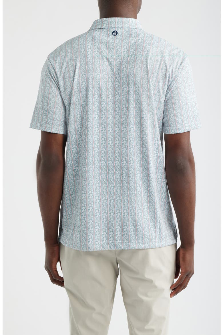 Drift Print Polo, Alternate, color, SURF