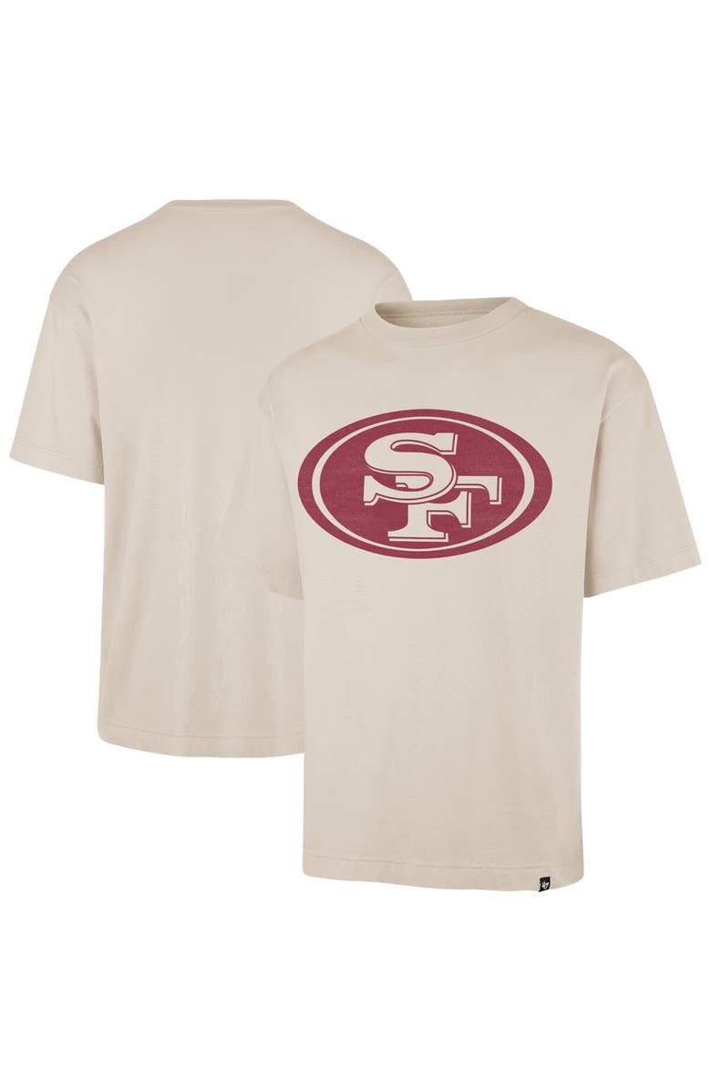 '47 Men's '47 Tan San Francisco 49ers Bouldering Imprint Ravine Foundation T-Shirt, Main, color, Tan