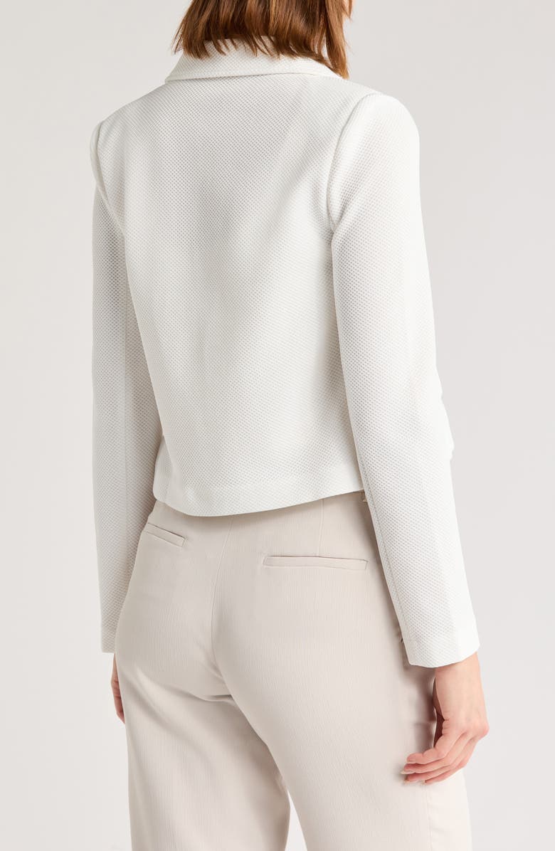 Amanda & Chelsea Piqué Short Jacket, Alternate, color,