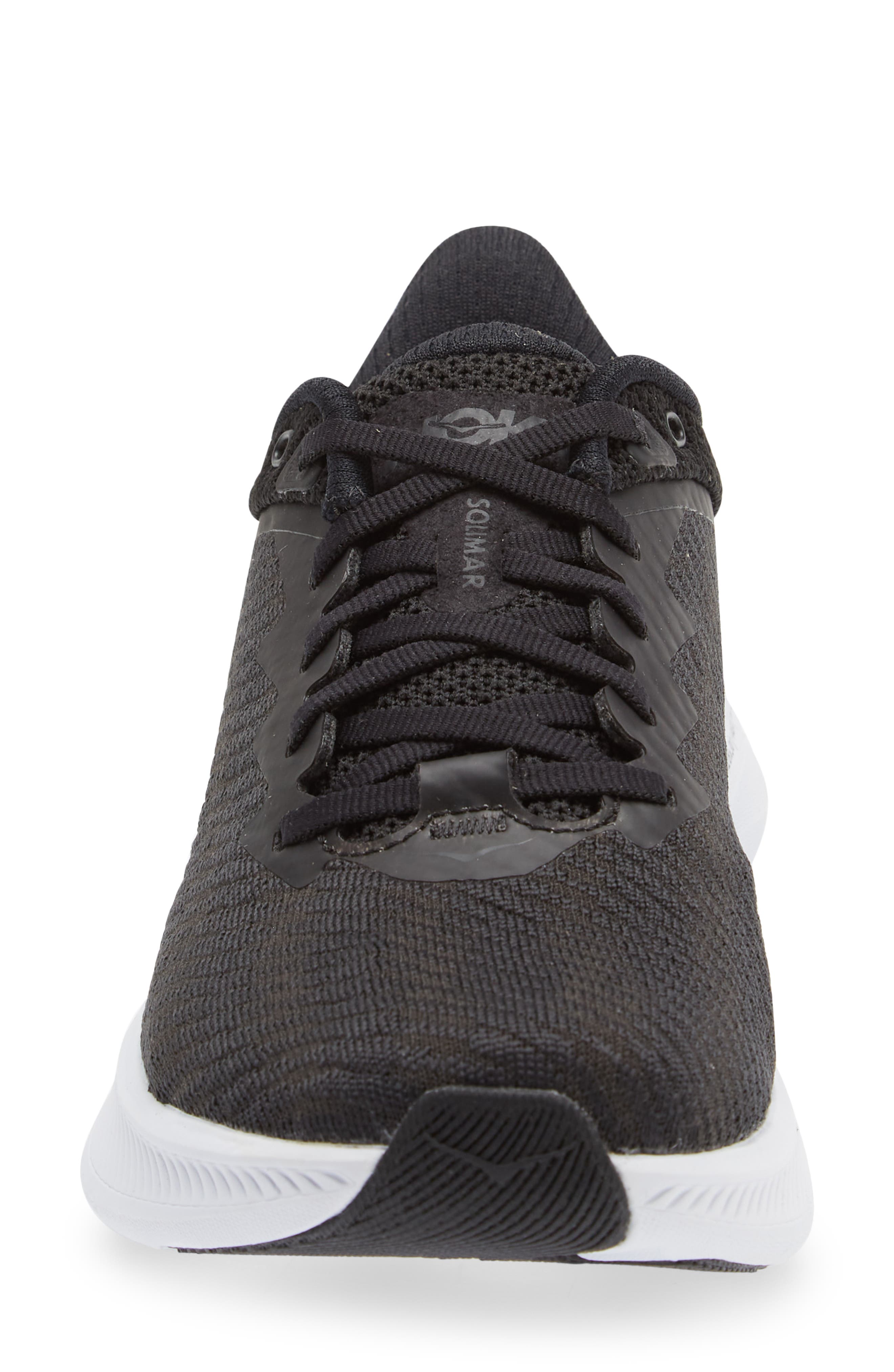 HOKA Solimar Running Shoe, Alternate, color, Black / White