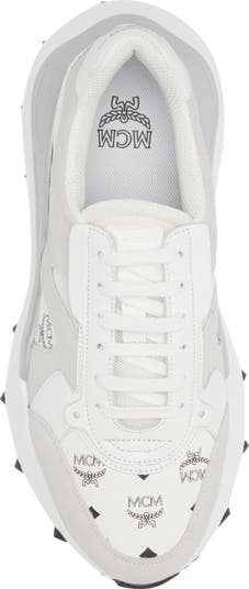 [MCM]★韓国人気★Cubic Monogram Jacquard Skystream Sneakers 41 IT / M Skystream Sneakers in Studded Vintage Monogram
