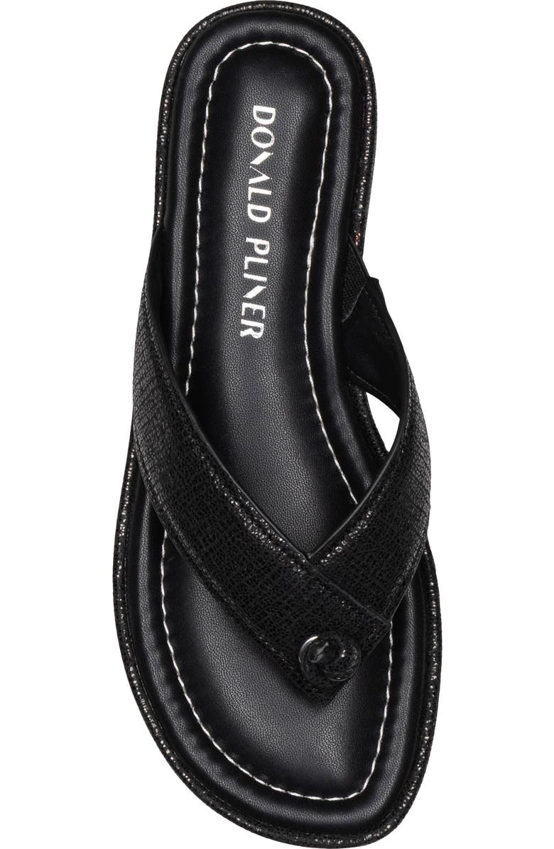 Donald Pliner Samiya Platform Flip Flop, Alternate, color, Black