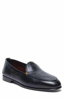 Santoni Vibe Apron Toe Loafer