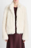 Vince Shaggy Faux Fur Jacket