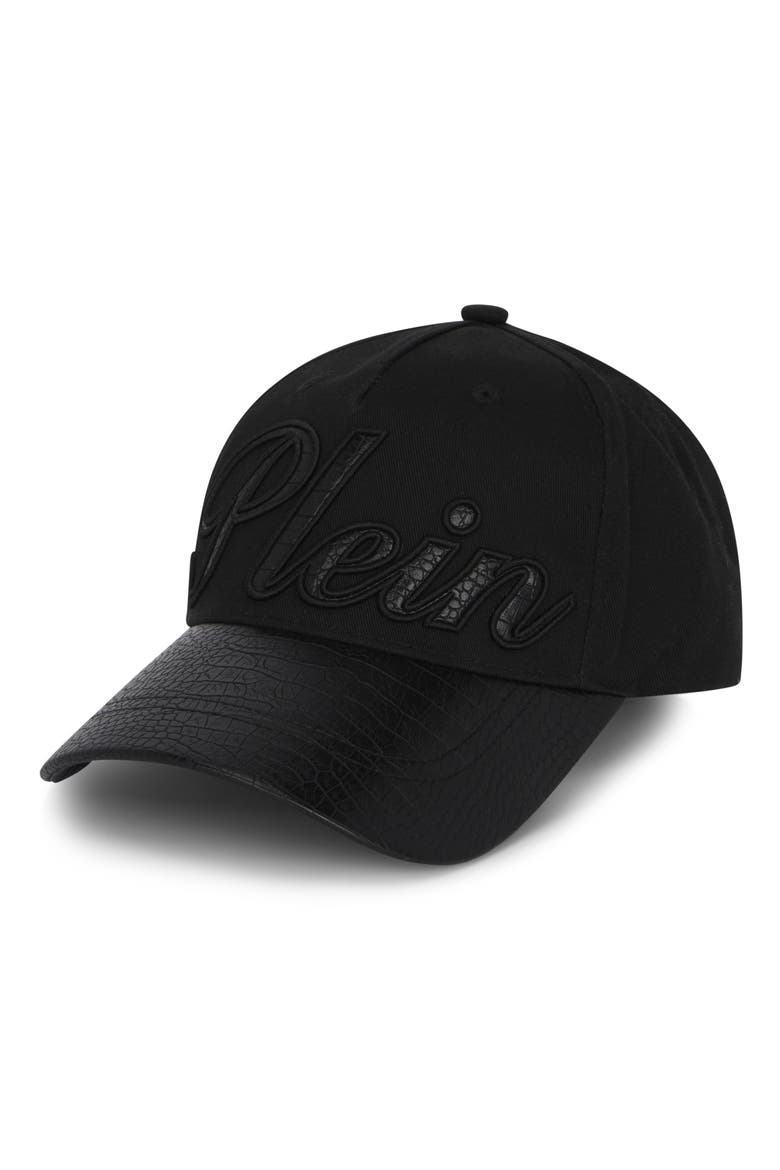 Baseball Cap Cocco Signature Unisex, Main, color, black