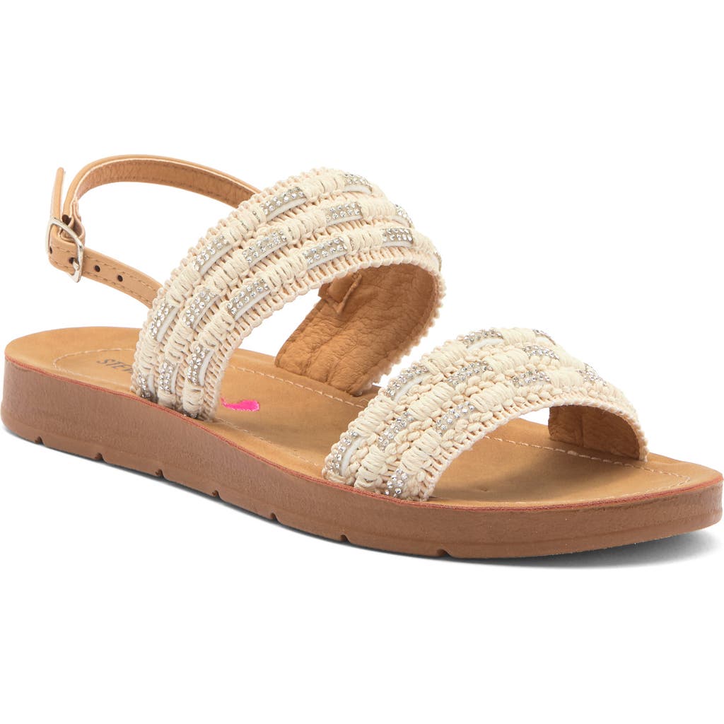 Steve Madden Kids' Jfia Sandal In Natural