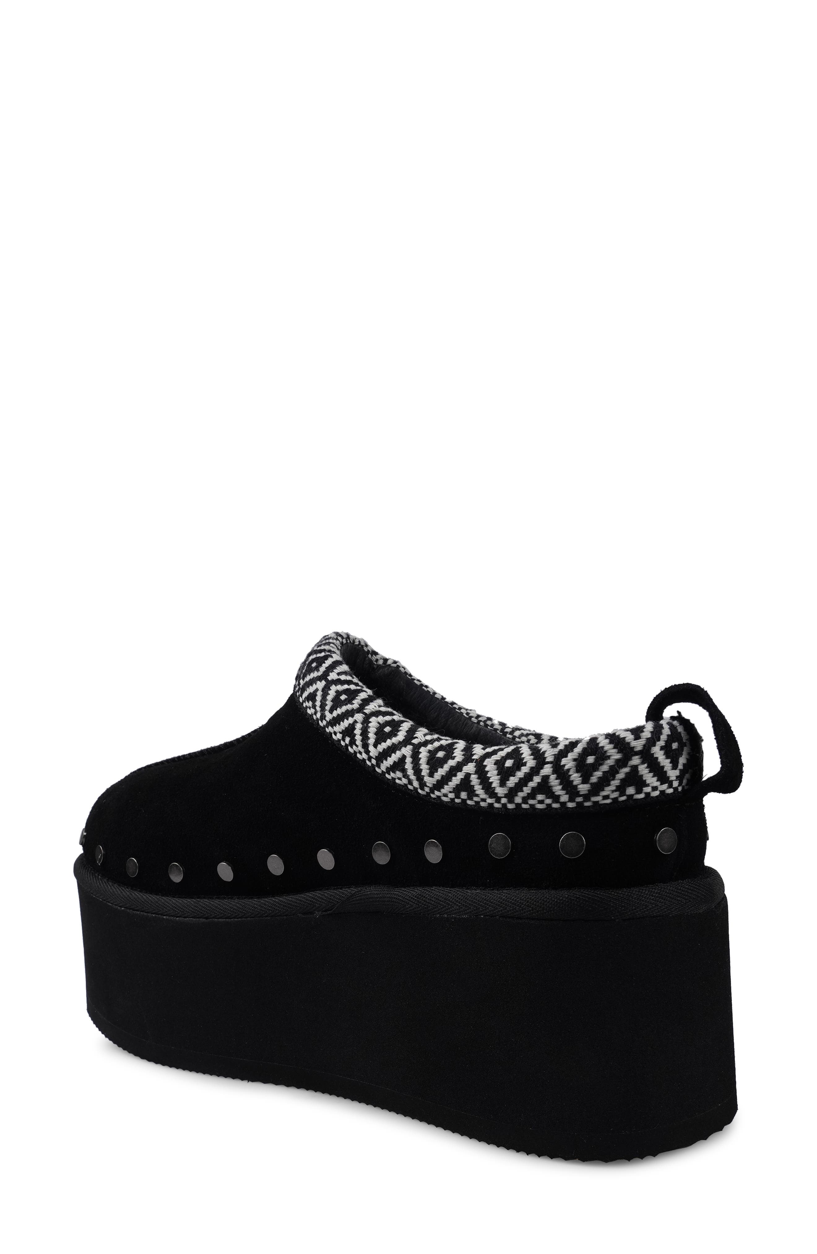 Candie's Salina Platform Clog, Alternate, color, Black