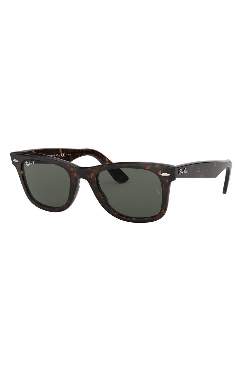 Ray-Ban 'Classic Wayfarer' 50mm Polarized Sunglasses, Alternate, color, 