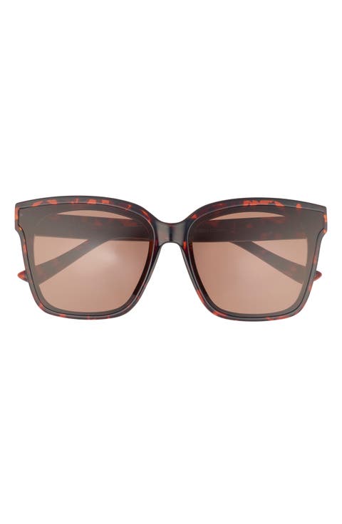 Madison 63mm Square Sunglasses